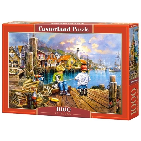 PUZZLE CASTOR 1000 el. At the Dock